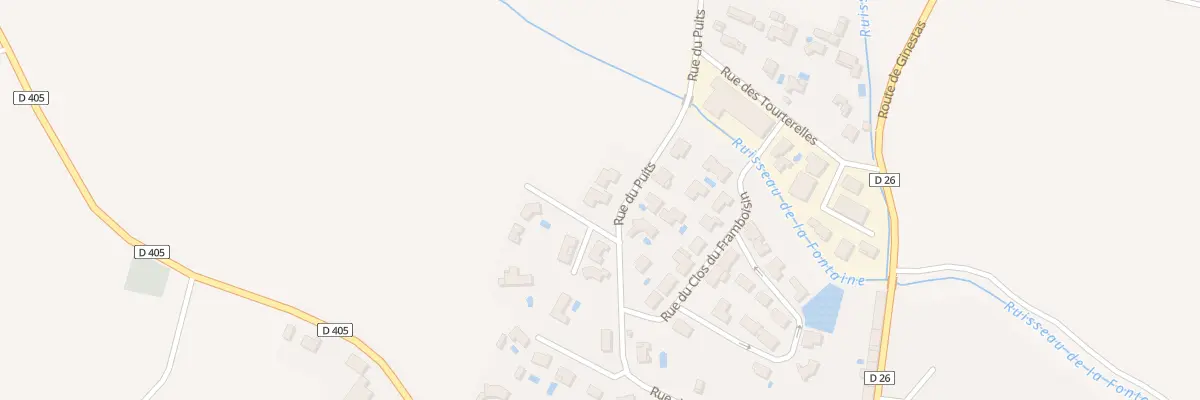 Plan du 19 Rue du Puits à Ventenac-en-Minervois