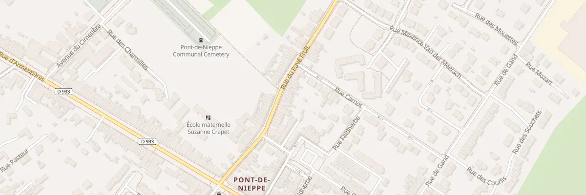 Plan du 166 Rue du Pave Fruit à Nieppe