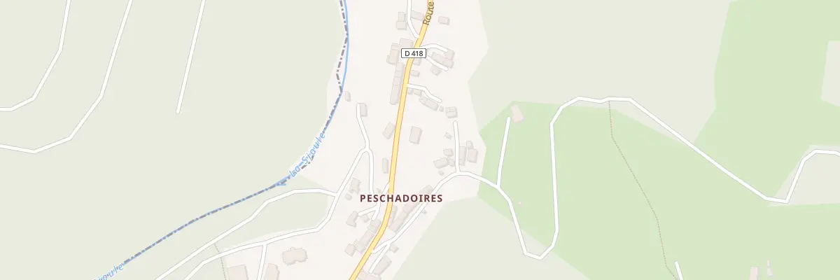Plan du 26 Rte du Pont Bleu - Peschadoire à Saint-Ours