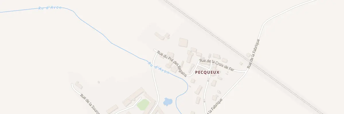 Plan du 2 Rue de la Croix de Fer à Aubepierre-Ozouer-le-Repos