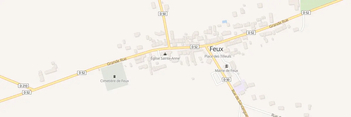 Plan du 18 Grande Rue à Feux