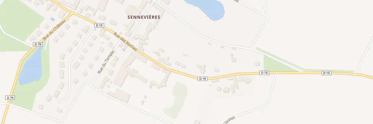 Plan du 51 Rue des Roches à Chèvreville