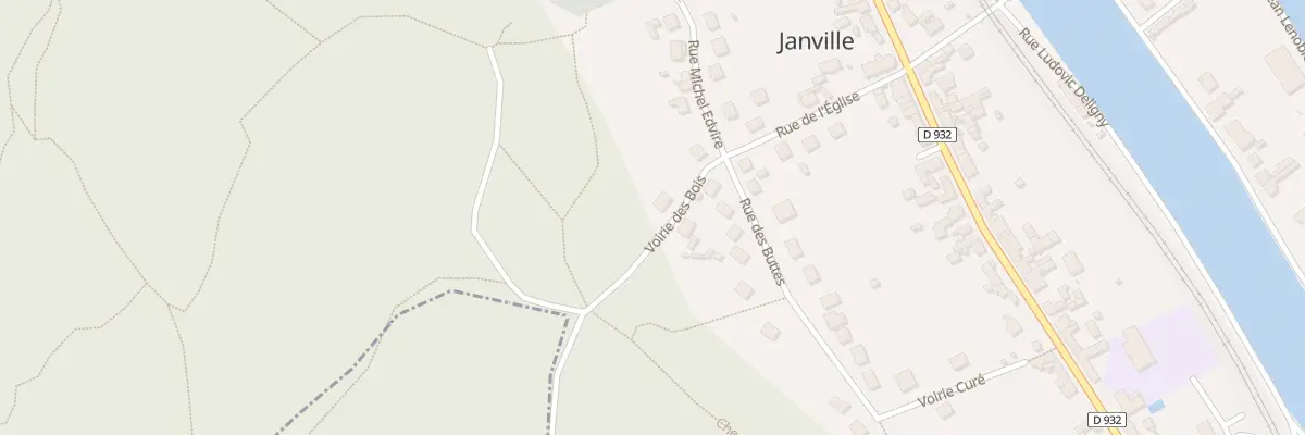 Plan du 9001 Vc Voirie du Bois à Janville