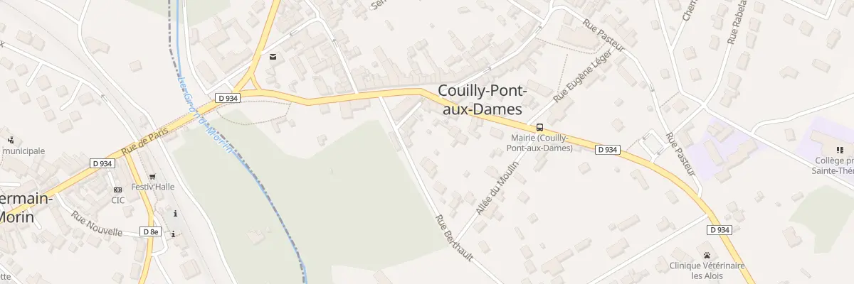 Plan du 3 Rue Berthault à Couilly-Pont-aux-Dames