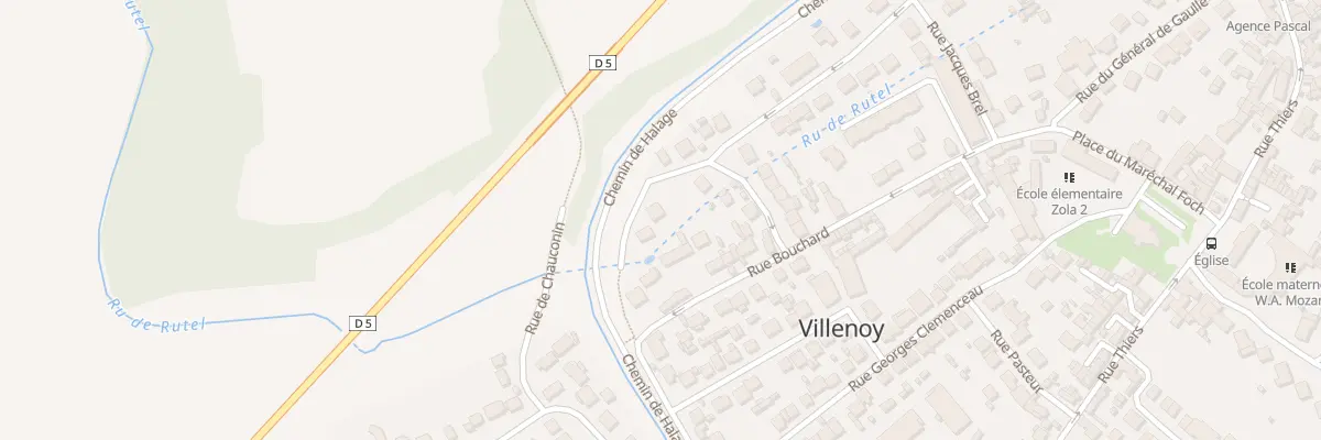 Plan du 39 Rue de l’Arquebuse à Villenoy