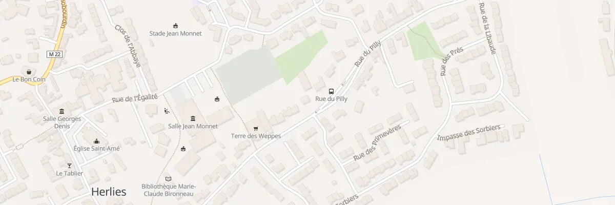 Plan du 35 Rue du Pilly à Herlies