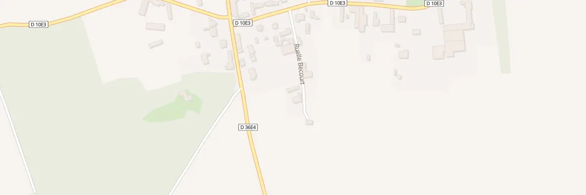Plan du 8 Rle Bécourt à Favreuil