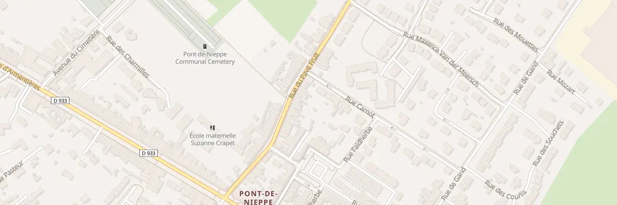 Plan du 182 Rue du Pave Fruit à Nieppe