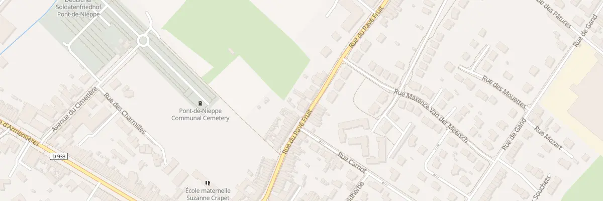 Plan du 253 Rue du Pave Fruit à Nieppe