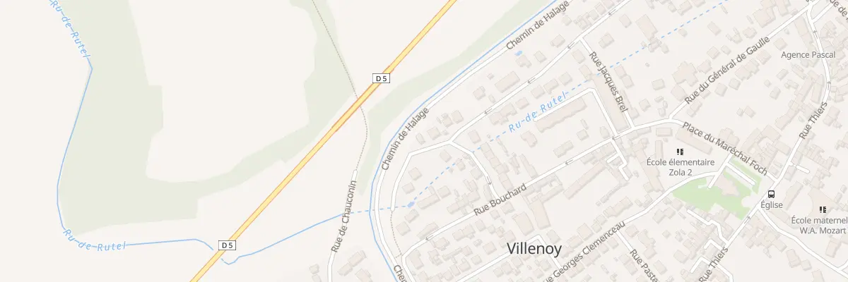 Plan du 40B Rue de l’Arquebuse à Villenoy