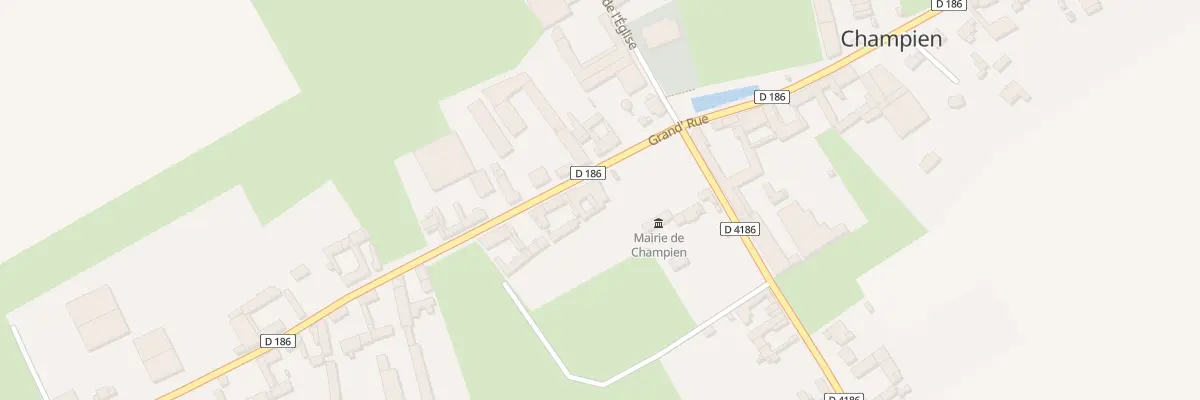 Plan du 36 Gr Grand Rue à Champien