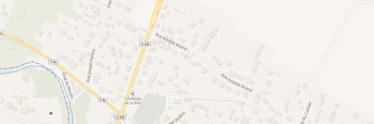 Plan du 110 Rue Aristide Briand à Couilly-Pont-aux-Dames