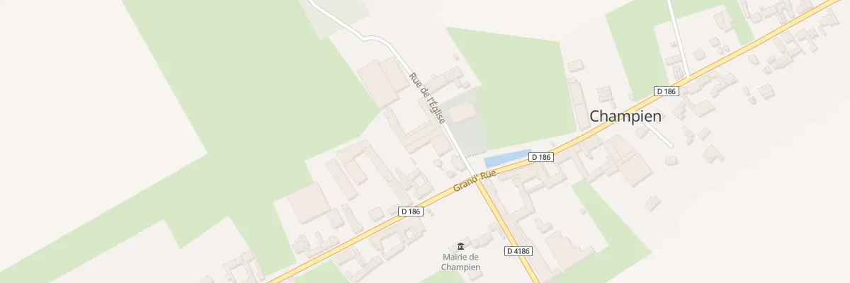Plan du 5391F Rue de l’Eglise à Champien