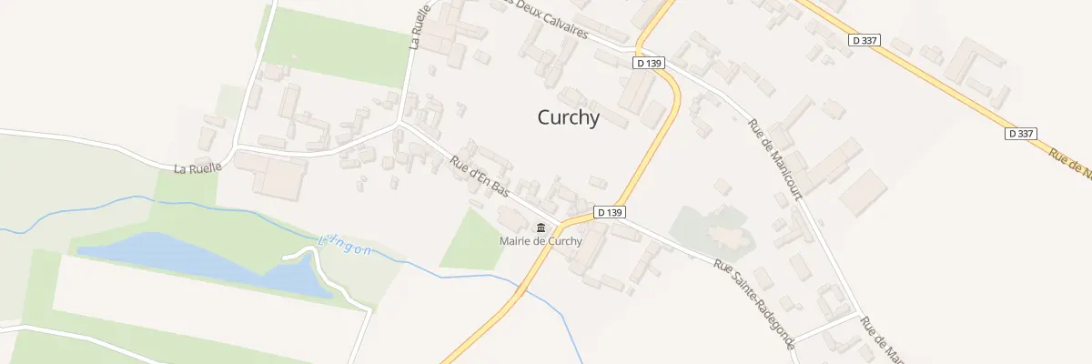 Plan du 4 Rue d’En Bas à Curchy