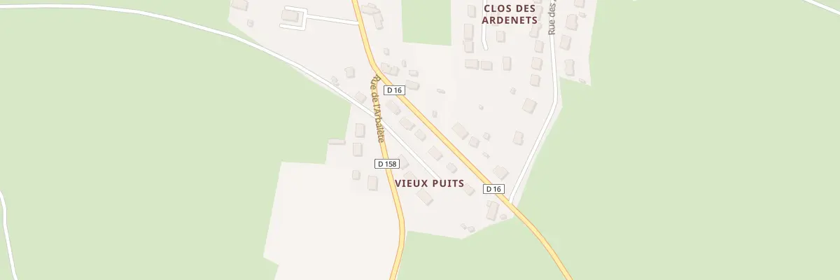 Plan du 6 Rue Albert Camus à Villefranche-d’Allier
