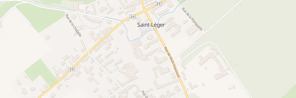 Plan du 8 Rue de Vaulx Vraucourt à Saint-Léger