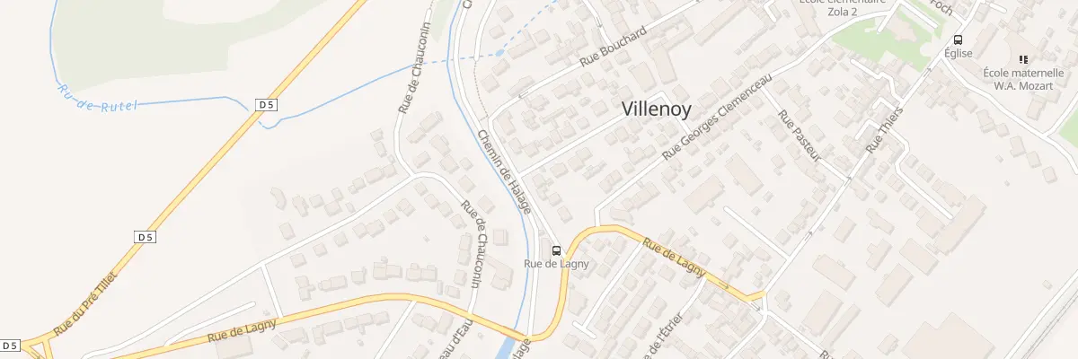 Plan du 51 Rue Bouchard à Villenoy