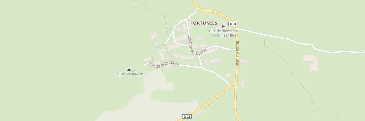 Plan du 5221 Fortunies à Dienne