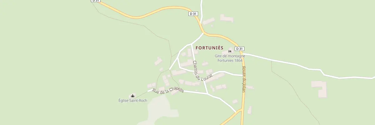 Plan du 5228 Fortunies à Dienne