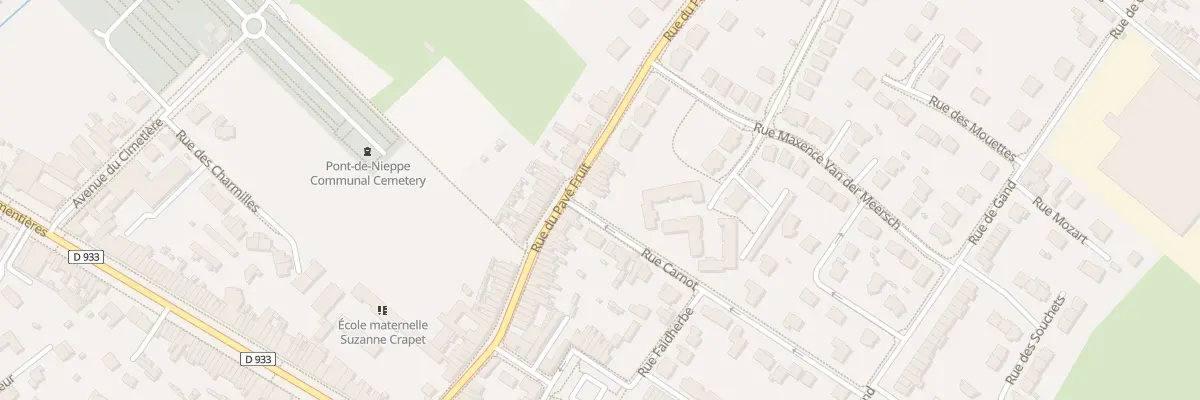 Plan du 240 Rue du Pave Fruit à Nieppe