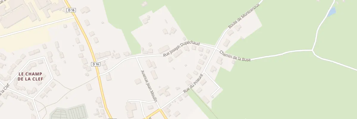 Plan du 4 Rue Joseph Dupéchaud à Villefranche-d’Allier