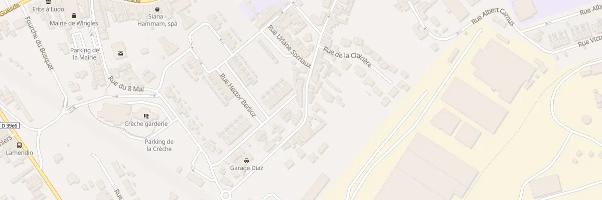 Plan du 26 Rue Etienne Dolet à Wingles