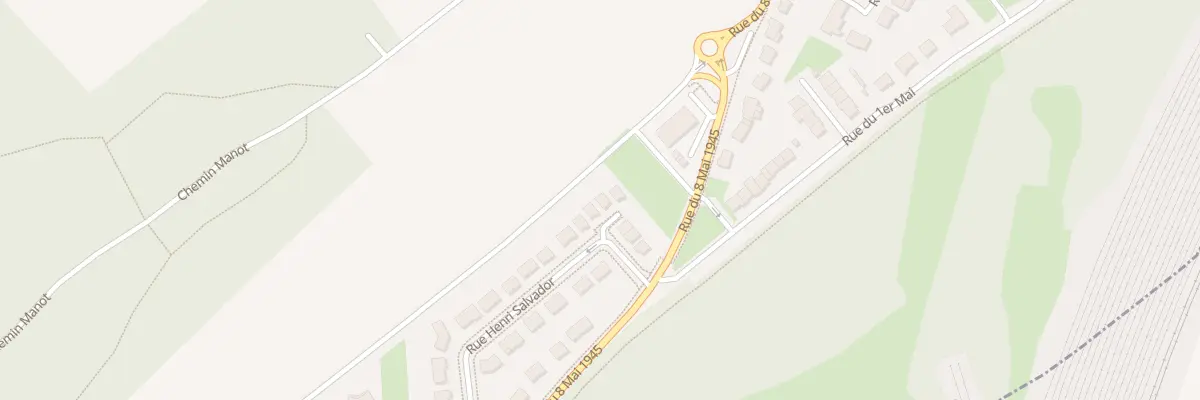 Plan du 10 Rue Henri Salvador à Vendin-le-Vieil