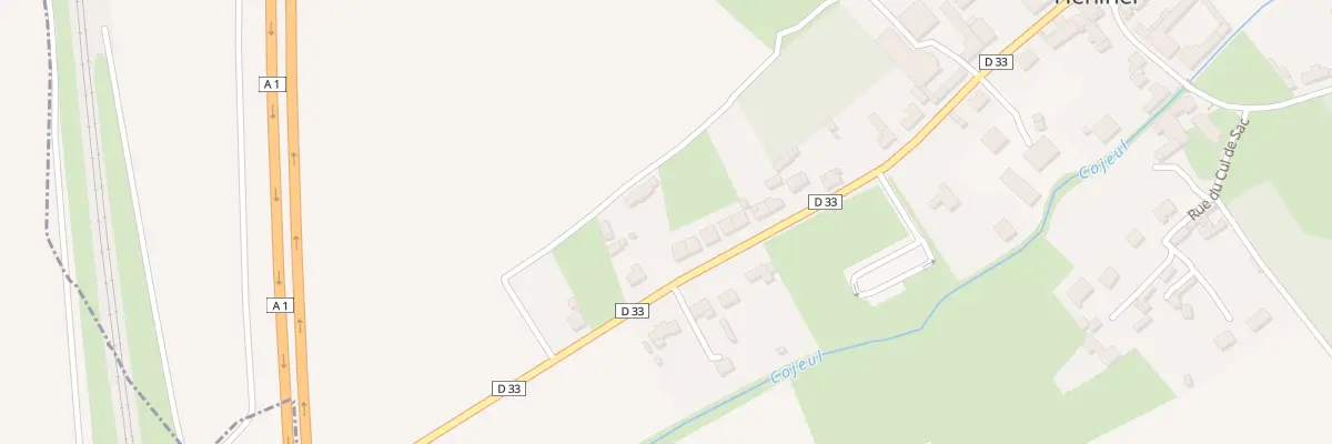 Plan du 19 Rue Saint Martin à Héninel