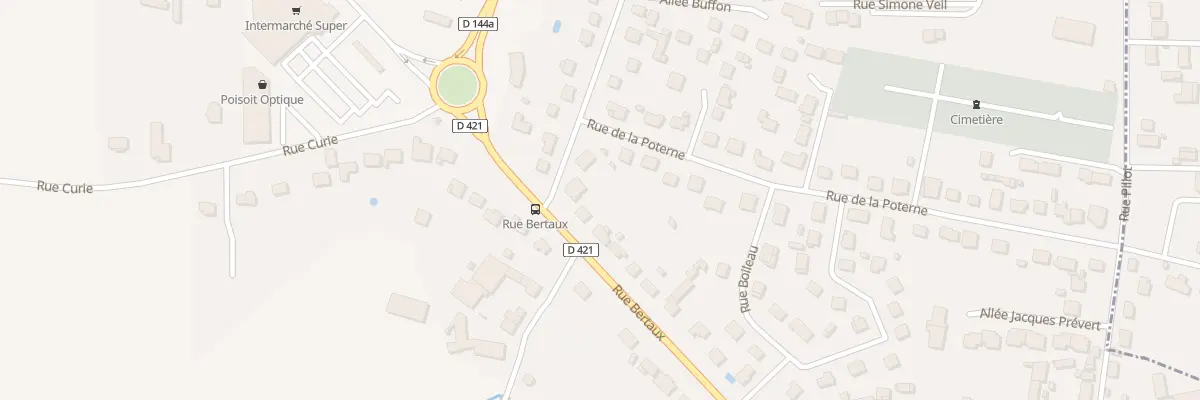 Plan du 98 Rue Bertaux à Fontenay-Trésigny