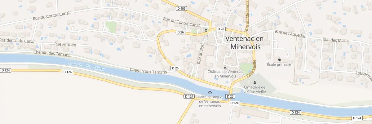 Plan du 147 Rue des Fosses à Ventenac-en-Minervois