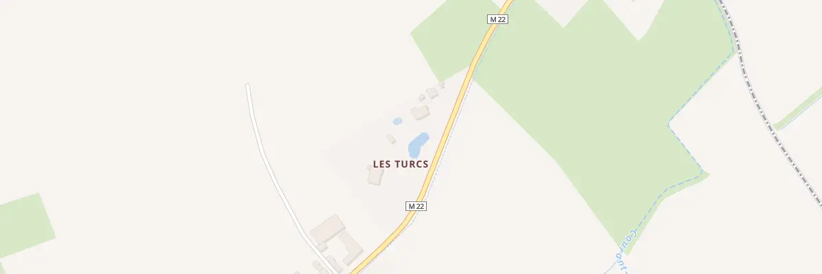 Plan du 59 Rue du Vert Touquet à Fromelles