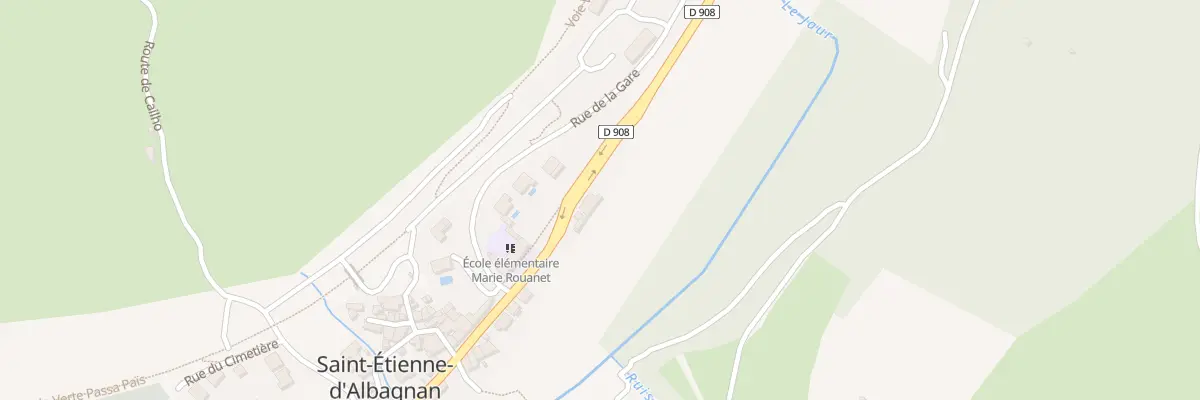 Plan du 5304F Gr Grand Rue à Saint-Étienne-d’Albagnan
