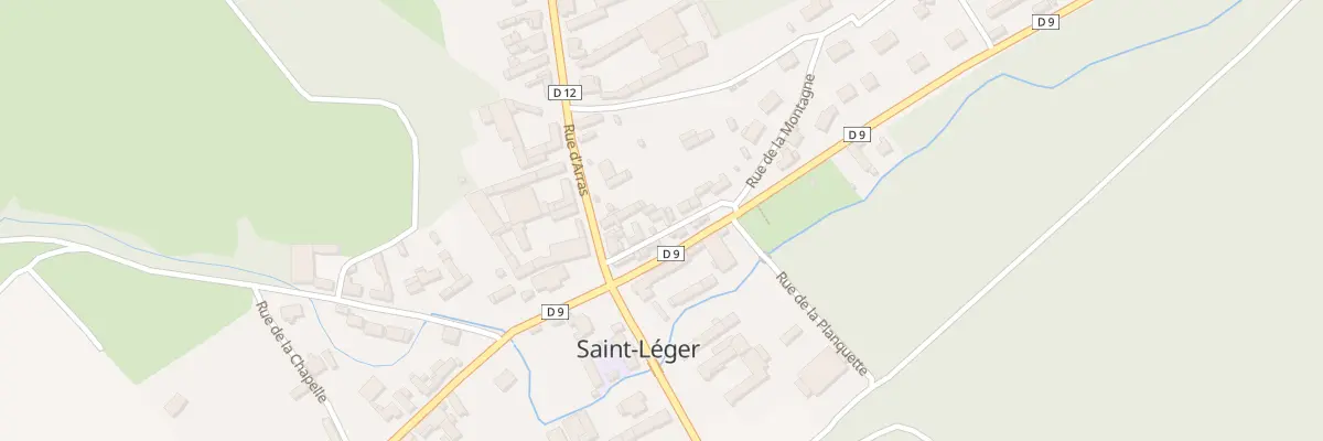 Plan du 1 Vc La Ruelle à Saint-Léger