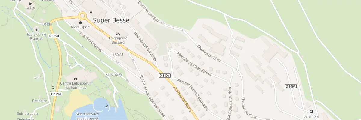 Plan du 5 Mte de Chaudefour à Besse-et-Saint-Anastaise