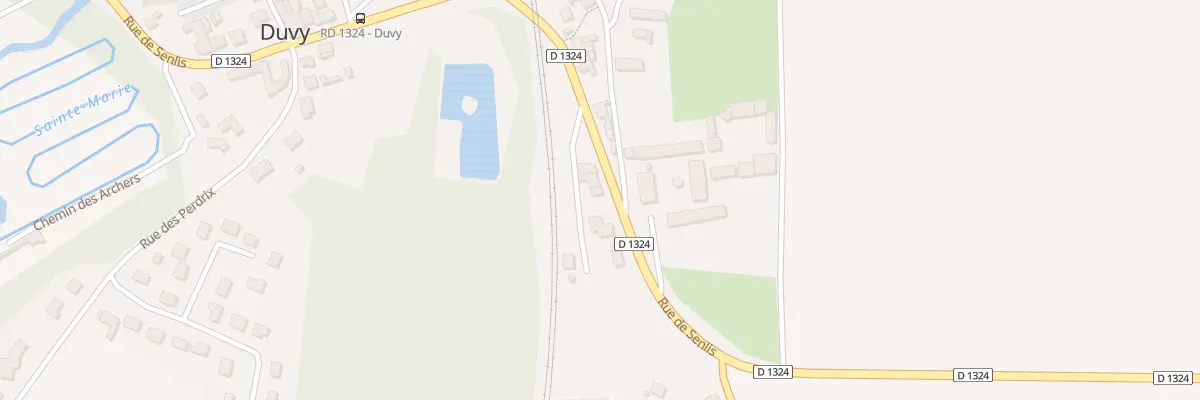 Plan du 16 Rue de Senlis à Duvy