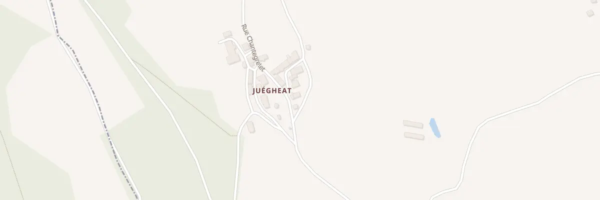 Plan du 2 Rue des Hirondelles - Juegheat à Saint-Bonnet-près-Orcival
