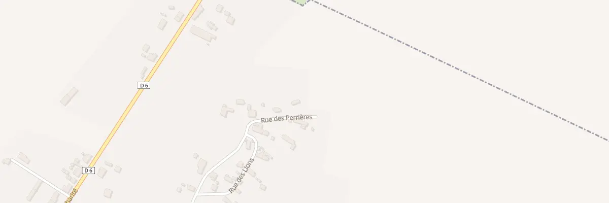 Plan du 13 Rue des Perrières à Chassy