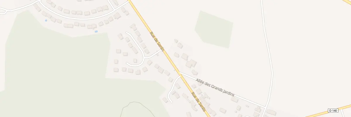 Plan du 9007 Rue de Senlis à Penchard