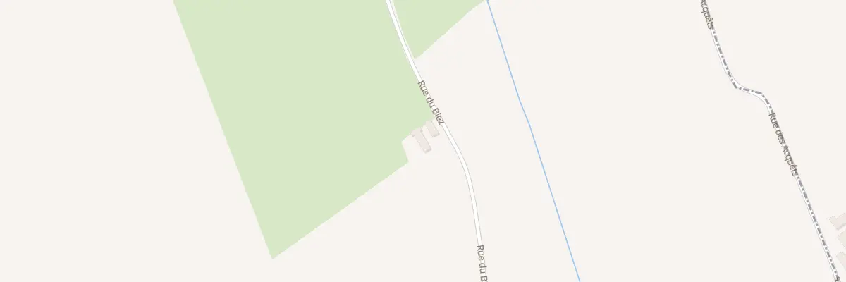 Plan du 1698 Rue du Biez à Erquinghem-Lys