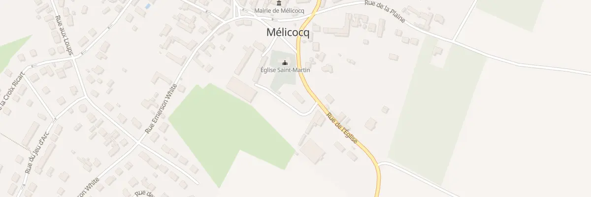 Plan du 127 Rue de l’Eglise à Mélicocq