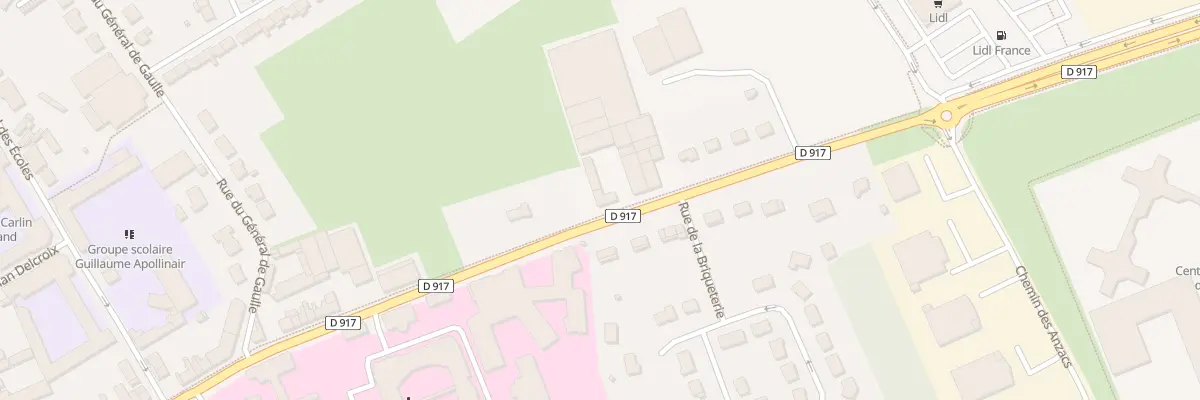 Plan du 62 Rue de la République à Bapaume