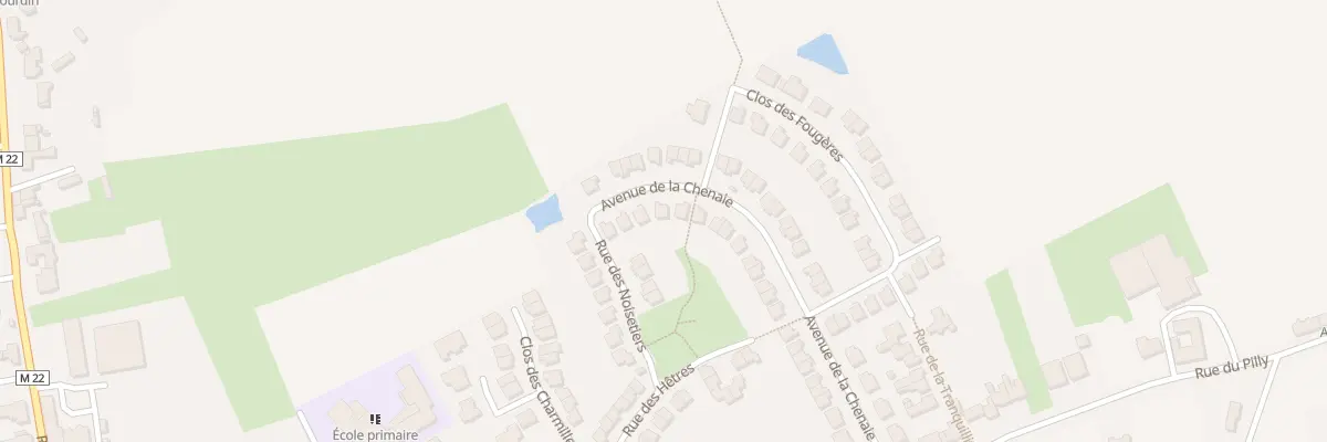 Plan du 37 Av de la Chênaie à Herlies