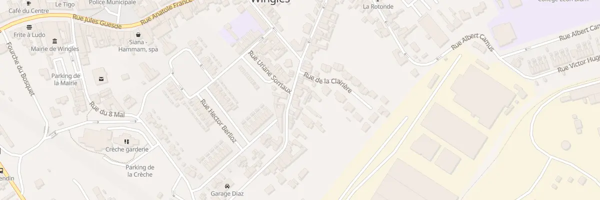 Plan du 47 Rue Etienne Dolet à Wingles