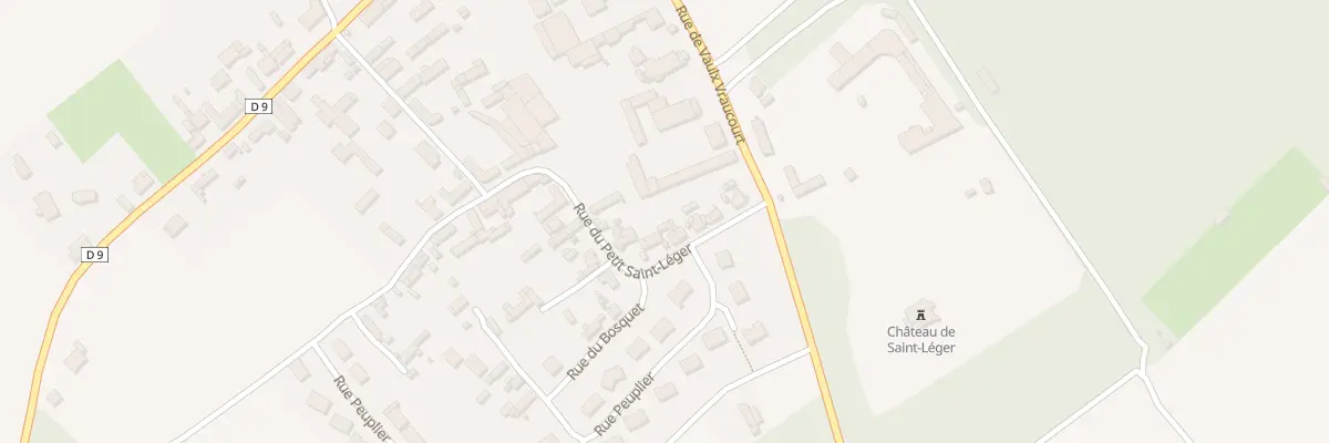 Plan du 10 Rue du Petit St Leger à Saint-Léger