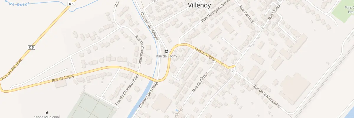 Plan du 5B Rue Residence de la Madelaine à Villenoy