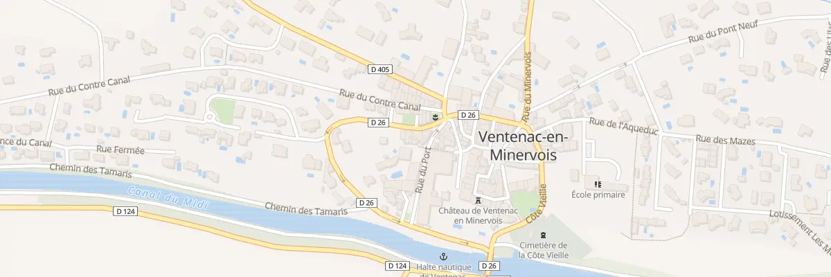Plan du 6 Rue du Couchant à Ventenac-en-Minervois
