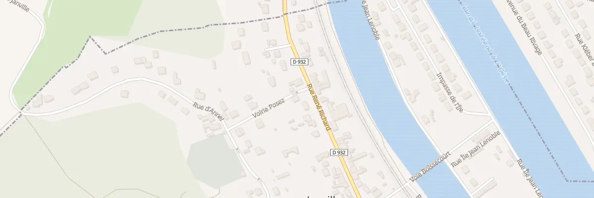 Plan du 10 Rue René Richard à Janville