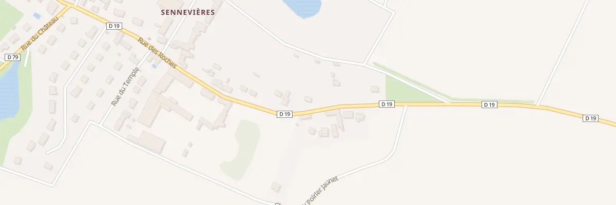 Plan du 57 Rue des Roches à Chèvreville
