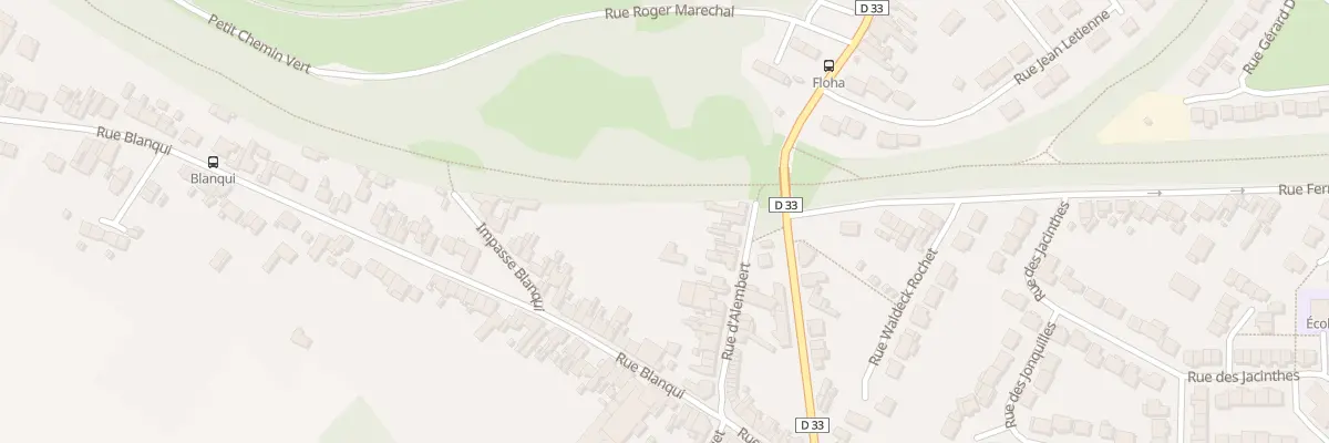 Plan du 29 Rue d’Alembert à Méricourt