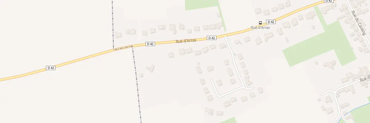Plan du 84 Rue d’Arras à Fampoux